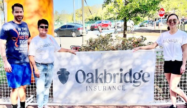 Oakbridge Insurance sign