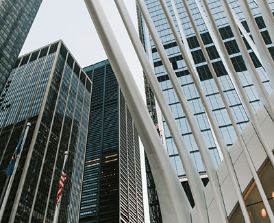 Cityscape from ground