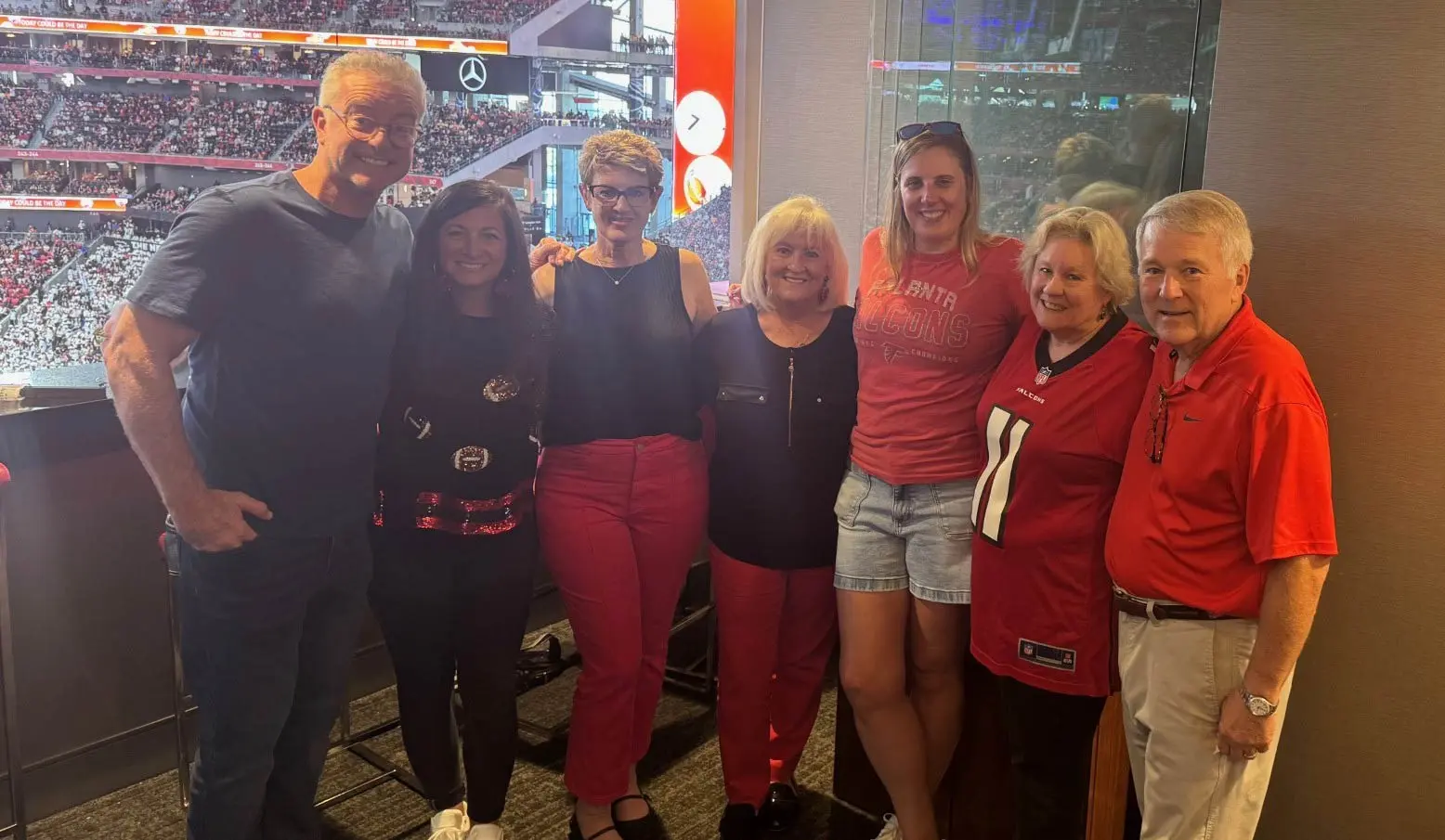 Oakbridge leadership in the Mercedes-Benz Stadium